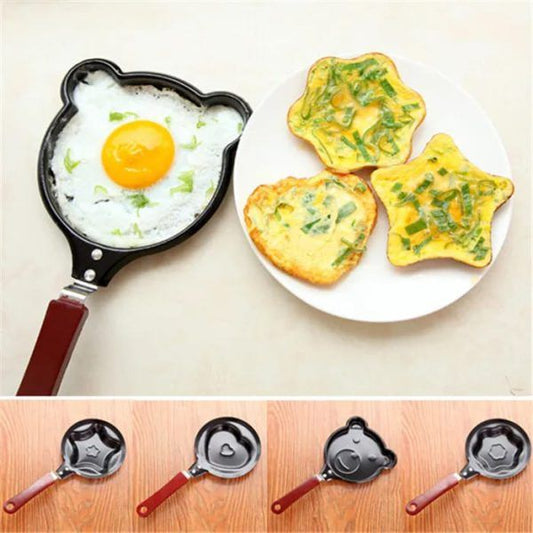 1 Pc Of Non-Stick Egg Pan Pancake Egg Mold Kitchen Tools (Random Shapes)