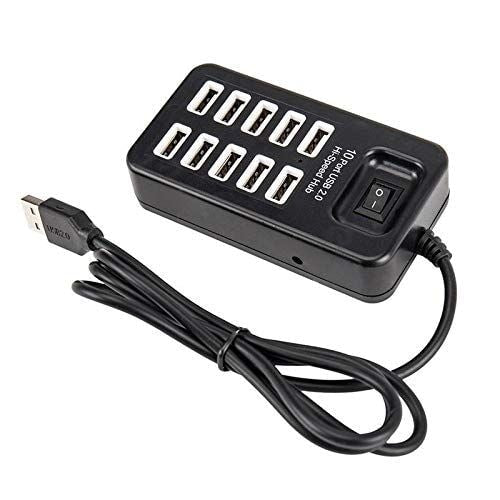 10 Port USB Power Hub SAQI MART 