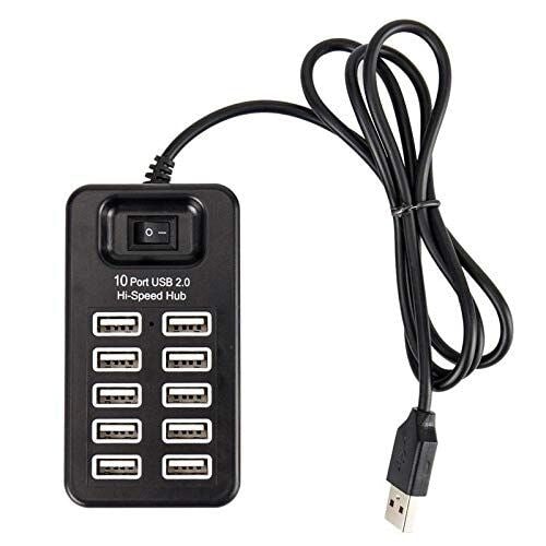 10 Port USB Power Hub SAQI MART 