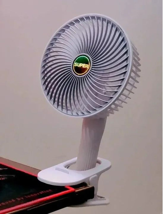 2 In 1 Reachargeable And Portable Table And Hand Fan