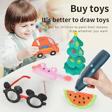 3D Pen Starter Kit with LCD Display