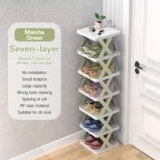 X-Shaped Shoe Rack SAQI MART 